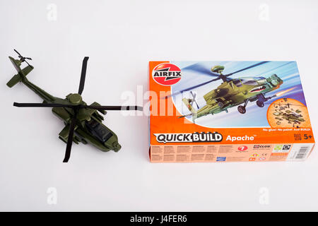 Débutant Kit J6004 St Airfix Airfix Quick Build AH-64 Apache 