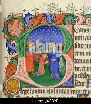 Illustration of Prophet Samuel Anointing David to Be King over Israel ...