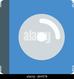 cd in case Stock Vector