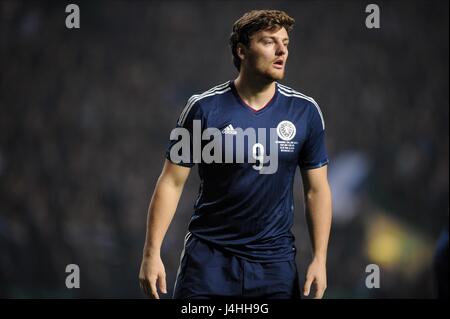 CHRIS MARTIN ENGLAND DERBY COUNTY ENGLAND & DERBY COUNTY CELTIC PARK GLASGOW SCOTLAND 18 November 2014 Stock Photo