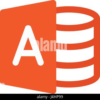 microsoft access Stock Vector