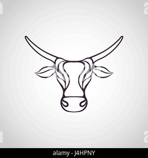 ZEBU logo vector icon design illustrations Stock Vector