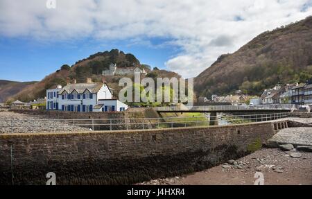 Lynmouth Harbour, North Devon, England Stock Photo