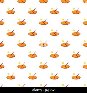 Sundial pattern, cartoon style Stock Vector