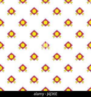 Label quality pattern, cartoon style Stock Vector