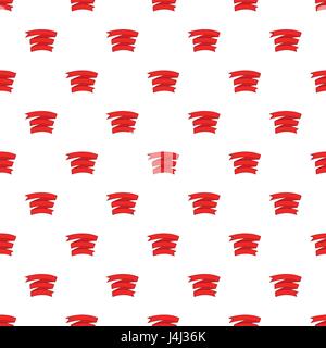 Decorative ribbon quality pattern, cartoon style Stock Vector