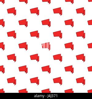 Ribbon quality pattern, cartoon style Stock Vector