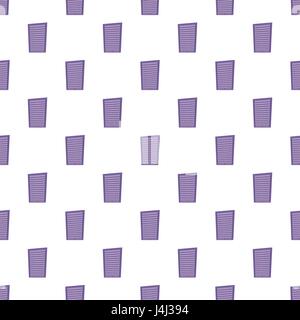Blinds pattern, cartoon style Stock Vector