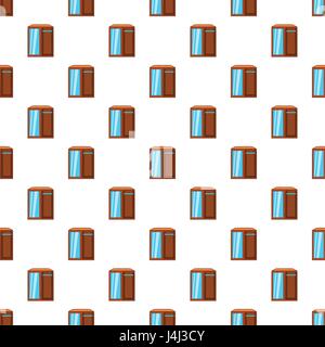 Wardrobe pattern, cartoon style Stock Vector