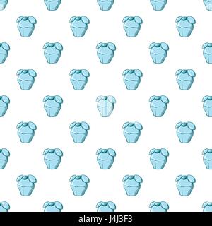Metal combat helmet pattern, cartoon style Stock Vector