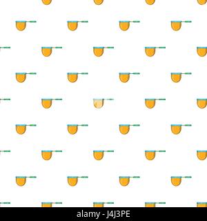Net for catching fish pattern, cartoon style Stock Vector