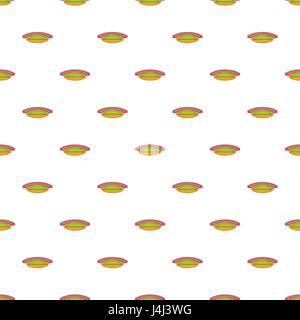 Small sports stadium pattern, cartoon style Stock Vector