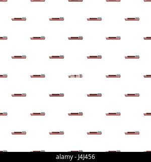 Cargo ship pattern, cartoon style Stock Vector
