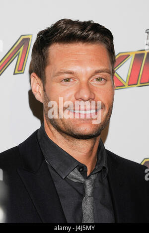 Ryan Seacrest arrives at KIIS FM's Wango Tango 2010 at the Staples Center on May 14, 2011 in Los Angeles, California. Stock Photo