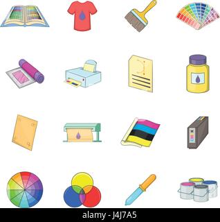 cmyk ink cartridge cartoon vector illustration Stock Vector Image & Art ...