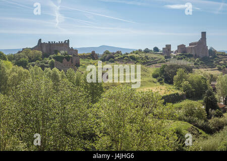 Italy, Lazio, Tuscania, view from old town Stock Photo