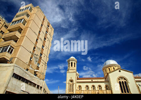 Agia Napa church in Limassol (or 'Lemessos') town, Cyprus. Stock Photo