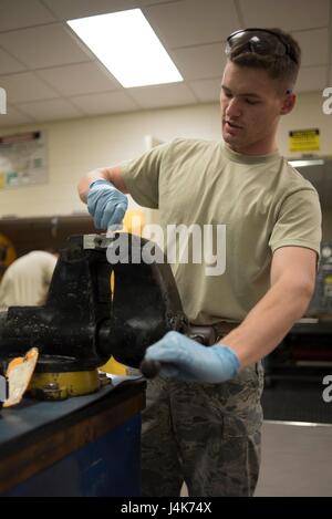 The 18th Component Maintenance Squadron hydraulics team at Kadena Air ...