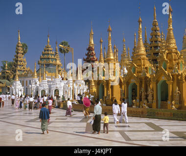 Myanmar Yangon Shwedagon Pagoda Inner Courtyard Stock Photo Alamy Myanmar Yangon Shwedagon Pagoda Inner Courtyard Stock Photo Alamy