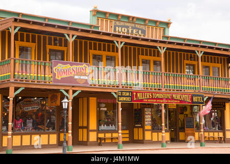 Mercantile, Tombstone, Arizona Stock Photo