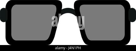 isolate sunglasses icon image  Stock Vector