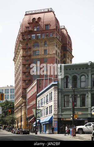 Canada, British Columbia, Vancouver, Gastown, building, historically, Stock Photo