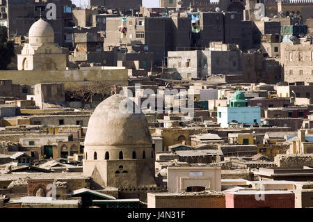 Egypt, Cairo, Old Town, dead person's town, Stock Photo