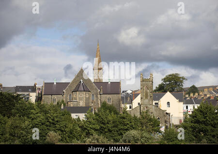 Northern Ireland, Ulster, county Derry, Derry, church, Stock Photo