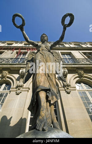 France, Paris, Musee Carnavalet, victory angel, Stock Photo