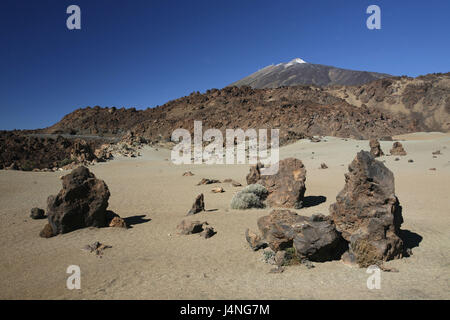 Spain, Tenerife, Pico del Teide, mountain landscape, Stock Photo