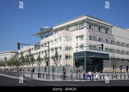 Germany, Berlin, embassy building of the USA, Stock Photo