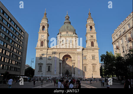 St. Stephen's Basilica in Budapest, Hungary. Stock Photo