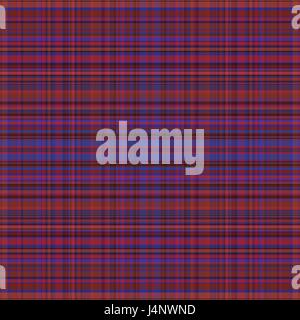 abstract vector tartan seamless - purple and blue Stock Vector