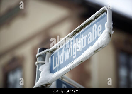 garmisch bavaria partenkirchen snowbound ludwigstrasse regulatory roadway