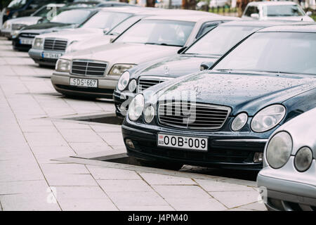Batumi, Georgia - May 27, 2016: Mercedes-Benz C-Class (W203) Car Parked In  street on Sunny Summer Day. W203 is an automobile which was produced by Ger  Stock Photo - Alamy