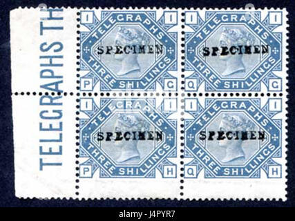 Victorian british postage stamp three hi-res stock