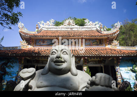 Vietnam, Because Nang, marble mountains, marble pagoda, Buddha's character, detail, Stock Photo