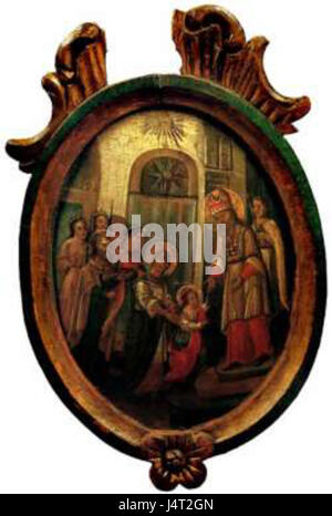 Presentation of Jesus at the Temple, 18th century Stock Photo - Alamy