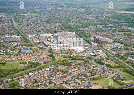 An aerial view of Basildon, Essex, South East England Stock Photo - Alamy