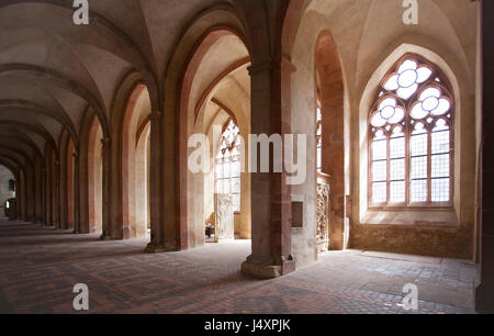 Kloster Eberbach in Eltville am Rhein im  Rheingau Hessen Naturpark Rhein-Taunus  Deutschland Stock Photo