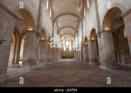 Kloster Eberbach in Eltville am Rhein im  Rheingau Hessen Naturpark Rhein-Taunus  Deutschland Stock Photo