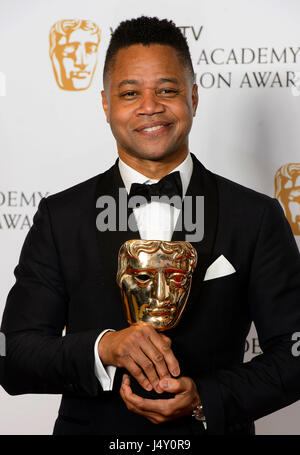 Cuba Gooding, Jr. in the press room at the EE British Academy Film ...