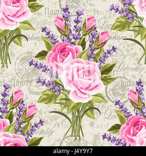 Seamless floral pattern Stock Vector