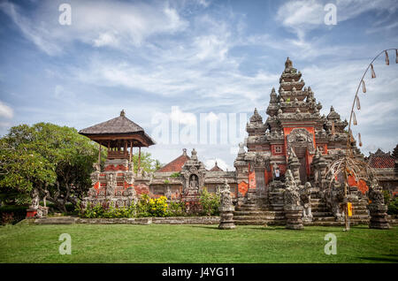 royal temple famous places of interest in Bali. Stock Photo