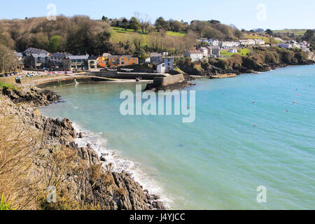 Attractive coastal village of Glandore, County Cork, Ireland Stock Photo