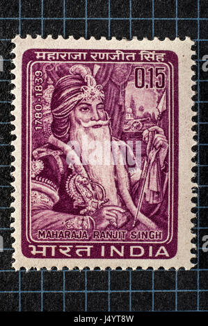 Maharaja Ranjit Singh, 1780 - 1839, aka Sher e Punjab or The Lion of ...