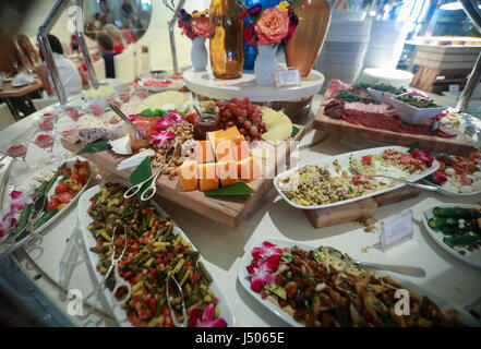 Florida, USA. 14th May, 2017. Temple Orange Mediterranean Bistro's brunch at Eau Palm Beach Resort & Spa Sunday, May 14, 2017. Credit: Bruce R. Bennett/The Palm Beach Post/ZUMA Wire/Alamy Live News Stock Photo