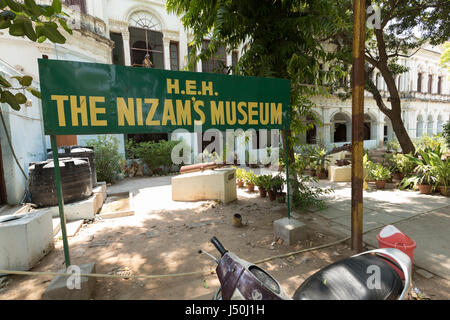 Nizam's Museum aka Purani Haveli in Hyderabad,India Stock Photo - Alamy