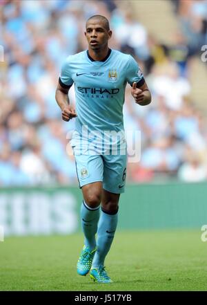 FERNANDO MANCHESTER CITY FC MANCHESTER CITY FC WEMBLEY STADIUM LONDON ENGLAND 10 August 2014 Stock Photo