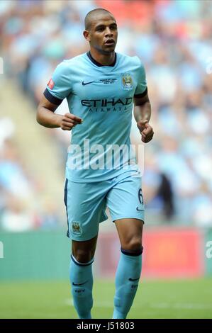 FERNANDO MANCHESTER CITY FC MANCHESTER CITY FC WEMBLEY STADIUM LONDON ENGLAND 10 August 2014 Stock Photo